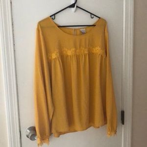 Long sleeve blouse
